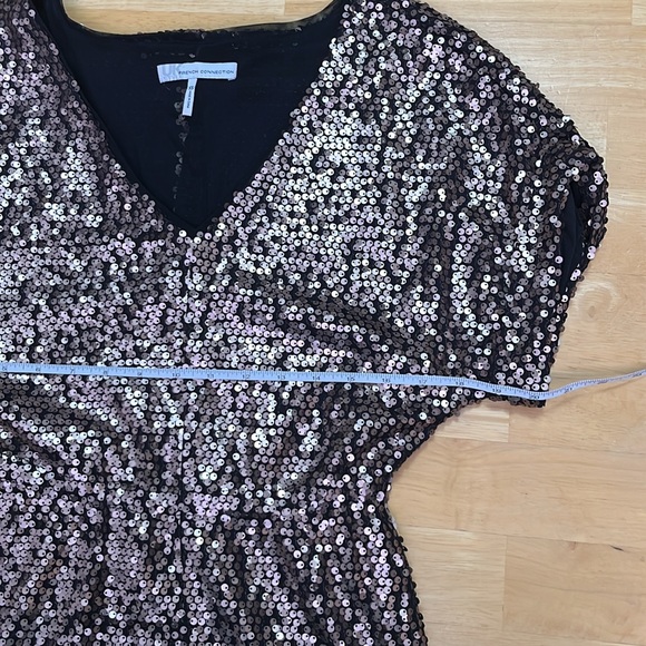 French Connection Bronze sequin mini dress - Picture 5 of 8
